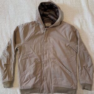 Taylor Stitch - The Workhorse Hoodie in Sand Boss 46 (XXL)